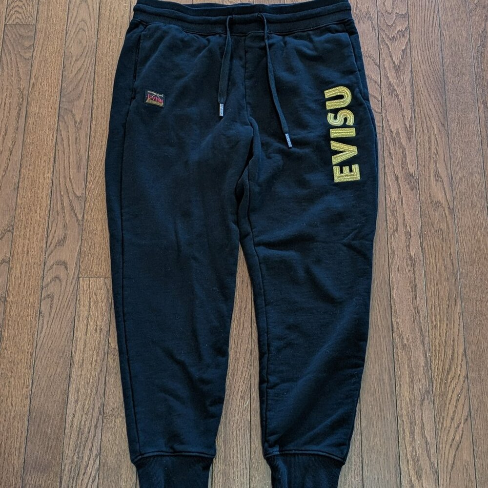 Evisu Heritage Custom Made Sweatpants Joggers - Size S